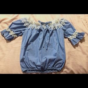 (Icy Fashion) Blue Blouse